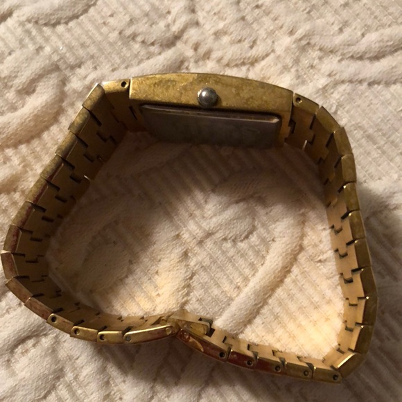 Men’s luxury VTG Cartier argent Swiss rare Gold finish diamonds Watch - Picture 7 of 8